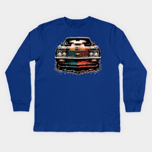 Chevrolet Monza Kids Long Sleeve T-Shirt